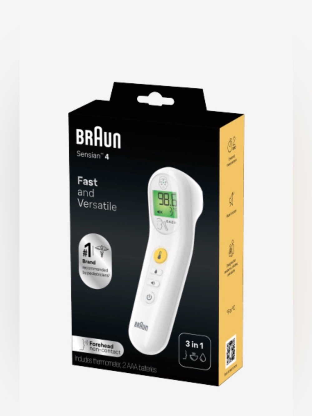 Braun Sensian™ 4 Non-Contact Forehead Thermometer (NEW)